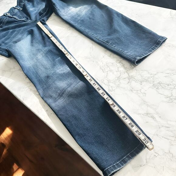 Chico’s So Slimming Size 1 Rhinestone Embellished Slim Ankle Jeans size 8 - Picture 12 of 12